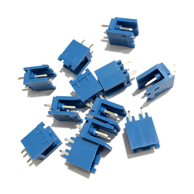 Blue 5.08mm Spacing PCB Pluggable Screw Terminal Blocks Plug + Right Angle Pin Header