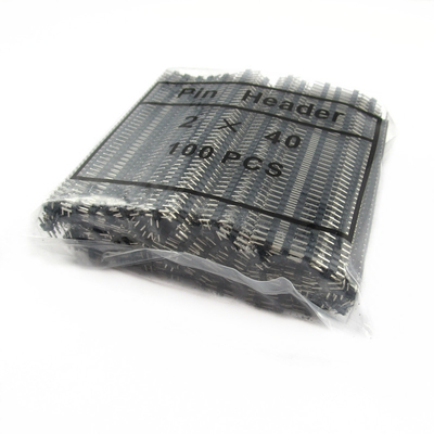Colored 2x40P 40Pin 2.54mm 0.1" Straight Double Row Male Pin Header Strip