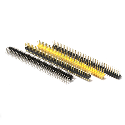 Colored 2x40P 40Pin 2.54mm 0.1" Straight Double Row Male Pin Header Strip