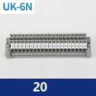 UK6N UK Series DIN Rail Screw Clamp Terminal Blocks