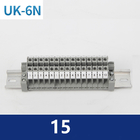 UK6N UK Series DIN Rail Screw Clamp Terminal Blocks