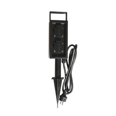 Outdoor Garden In-ground Lawn Insertion Electrical Power Sockets Outlet Stake 10A AC250V