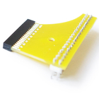 1.27mm 2 x 20-pin Dual Row Female to 2.54 mm Male Pin Headers Adapter PCB Board Converter