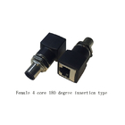Ethernet RJ45 Plug To M12  4 Core Male or Female Connector Adapter