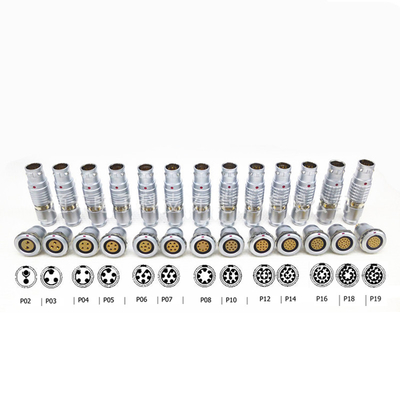 FGG EGG 2B Series Push Pull Self-lock Plug Socket 2 to 19 pin Connector Replacement