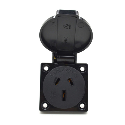 Outdoor Wall Mounted Electrical Power Socket Outlet Imitation Marble Polyethylene Plastic