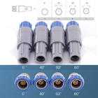 PAG PKG Electrical Push Pull Self-latching Plug Socket Replacement Plastic Tubing Connector