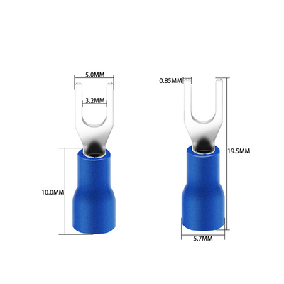 SV 1.25-3 Series Insulated Spade Crimp Terminals