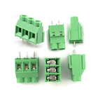 6.35mm / 0.25&quot; PCB Screw Terminal Block Connector 2-pin 3-pin Jointable