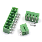 3.5mm Pitch PCB Pluggable Screw Terminal Blocks Plug + Right Angle or Straight Socket