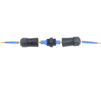 Outdoor Fiber Optic Eextension Cord Adapter Network Cable Connector Waterproof IP68