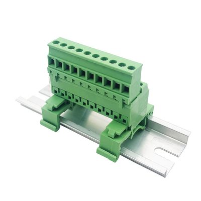 5.08mm / 0.2&quot; Pitch Pluggable Screw Terminal Blocks Din Rail Mounting