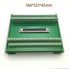 SCSI 100 Pin Connector DIN Rail Mounting Type Terminal Blocks Module