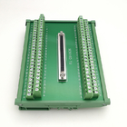 SCSI 100 Pin Connector DIN Rail Mounting Type Terminal Blocks Module