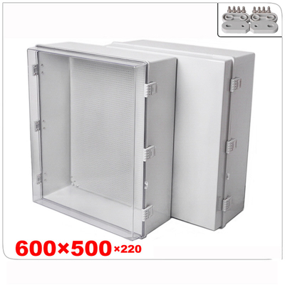 400x300x180mm IP65 Waterproof Electrical Enclosure Outdoor Plastic Wall Junction Box Case