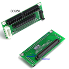 SCSI SCA 80 Pin to 68Pin to 50 Pin IDE Hard Disk Adapter Interchangeable Converter