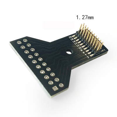 1.27mm Female to 2.00mm 2.54 mm Male Pin Headers Adapter PCB Board Converter Kit