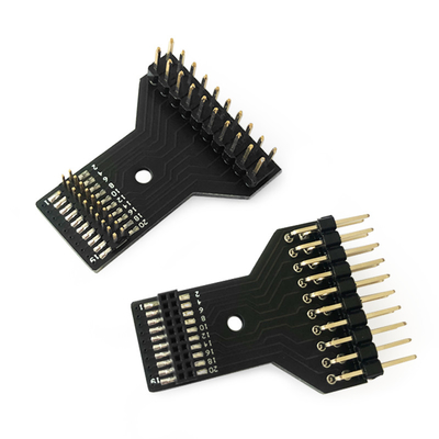 1.27mm Female to 2.00mm 2.54 mm Male Pin Headers Adapter PCB Board Converter Kit