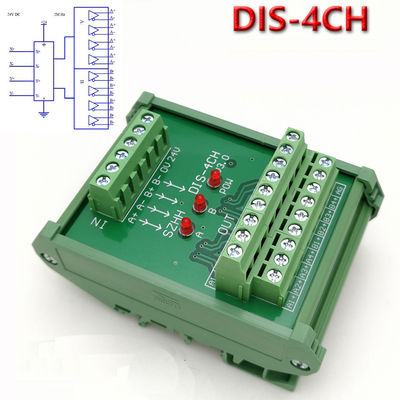 Stepping Timing Motor Encoder Pulse Signals Distribution Hub Splitter 1 In 4 Out