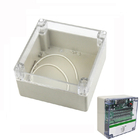 Plastic Junction Box 160*160*90mm Electric Distribution Enclosure Waterproof Clear Cover