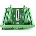 SCSI 68 Pin Connector DIN Rail Mounting Type Terminal Blocks Adapter