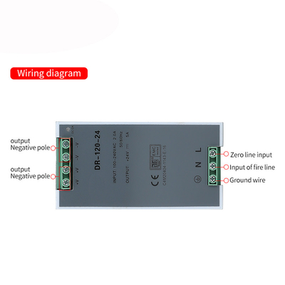 DR-120-12 120W 12V 10A DC Output Din Rail Switching Mode Power Supply