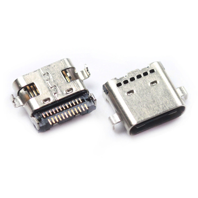 24P USB 3.1 Type C Receptacle 24-pin Fast Charging Port Female Socket Jack PCB Connector