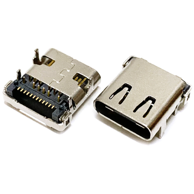 24P USB 3.1 Type C Receptacle 24-pin Fast Charging Port Female Socket Jack PCB Connector