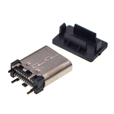 24P USB 3.1 Type C Receptacle 24-pin Fast Charging Port Female Socket Jack PCB Connector