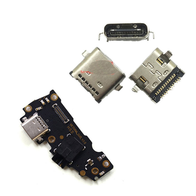 24P USB 3.1 Type C Receptacle 24-pin Fast Charging Port Female Socket Jack PCB Connector