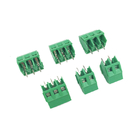 5.0mm Pitch PCB Mounted Screw Terminal Blocks 45° Wiring Entry