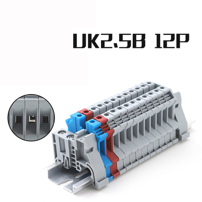 UK2.5B UK Series DIN Rail Screw Clamp Terminal Blocks