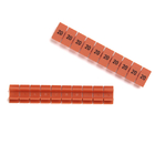 ZB6 UK2.5B UK5N Din Rail Terminal Blocks Maker Strips with Number Printed