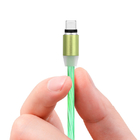 Pogo Pin Luminous LED Lighting Magnetic USB Charging Cable for Cell Phones
