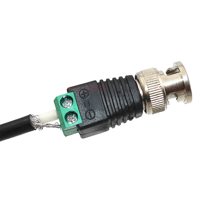 Screw Terminal Blocks Coaxial Cat5 to BNC Male Video Balun Connector