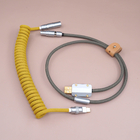 Heavy Duty Connector Coupled Mechanical Keyboard Cable Docking Circular Plug Socket
