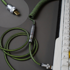 Heavy Duty Connector Coupled Mechanical Keyboard Cable Docking Circular Plug Socket