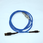 Mechanical Keyboard Cable 5-pin GX12 Aviation Connector Coupled Nylon Braided