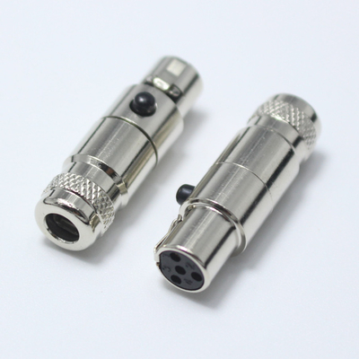 Mechanical Keyboard Cable Audio Microphone Metal XLR 4P Connector Coupling Type-C Port