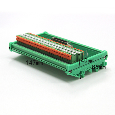 SCSI 50 Pin Quick Connectors Spring Clamp Terminal Blocks Breakout Board Adapter