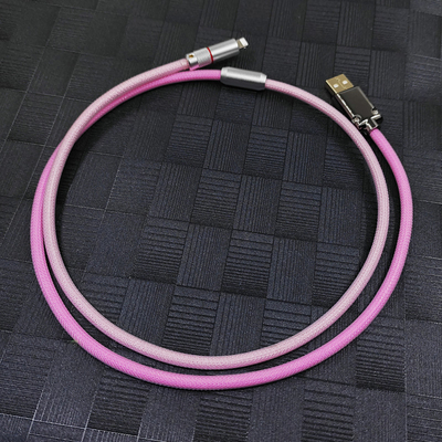 Sectional Type Keyboard USB Type-C Cable Audio Connector Coupling For Mechanical Keyboard