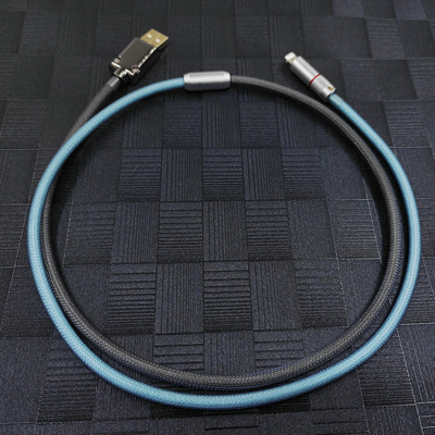 Sectional Type Keyboard USB Type-C Cable Audio Connector Coupling For Mechanical Keyboard