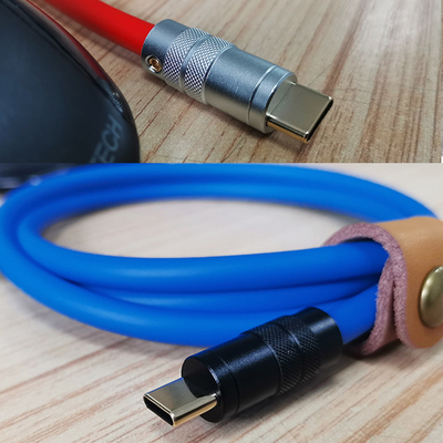 Laptops Tablets Cell Phones USB 3.1 Type C Charge Cable 6mm Outer Diameter PD 120 Watt Charging