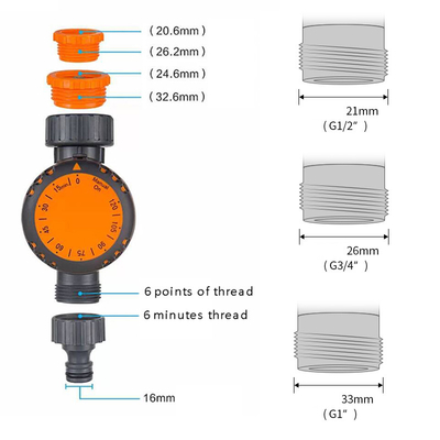 Water Hose Fittings Mechanical Timer Switch Garden Watering Irrigation Control System Accessories