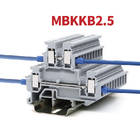 MBKKB2.5 MBKKB-2.5 Dual Layer Screw Clamp DIN Rail Terminal Blocks Kit 500V 24A