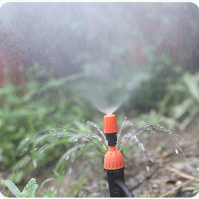 Dual Usage Water Spray Drip Irrigation Kit Adjustable Nozzles Watering System Misting Cooling Set