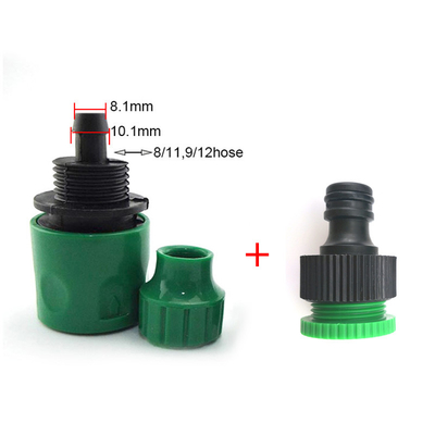 Dual Usage Water Spray Drip Irrigation Kit Adjustable Nozzles Watering System Misting Cooling Set