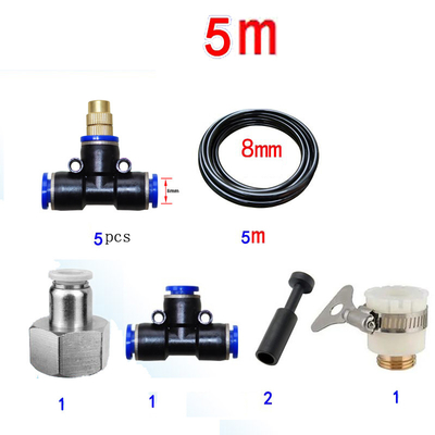 Brass Nozzle Water Sprinklers Garden Plants Watering Drip Irrigation Kit Misting Cooling System