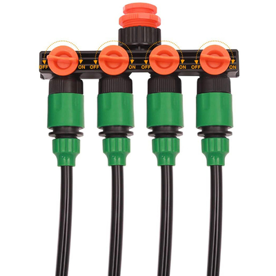 10m 30m 50m Drip irrigation Kit Garden  Water Hose 4-Way Splitter Micro Sprinklers Misting Cooling Set