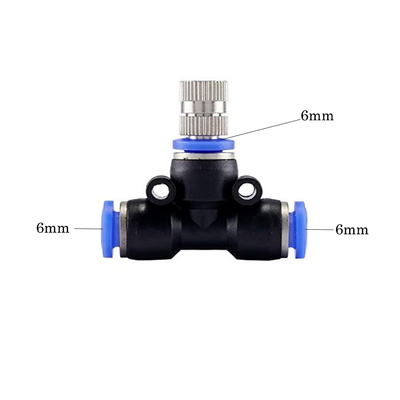 12V Booster Diaphragm Pump Water Misting System Fog Nozzles Mist Cooling Watering Kit 6M - 18M